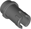 Technic Pin 1/2 with Friction in Dark Bluish Gray