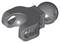 Large Figure Skeletal, Limb with Ball Joint and Ball Socket, Short in Dark Bluish Gray