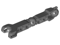 Large Figure Skeletal, Limb with 2 Ball Joints, Ball Socket and Four Holes in Dark Bluish Gray