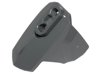 Large Figure Limb Cover, Size 4, Armor with Ball Joint Socket in Dark Bluish Gray