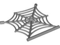 Insect Accessory, Spider Web, Hanging in Dark Bluish Gray