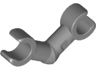 Arm Skeleton [Bent / 2 Clips] in Dark Bluish Gray