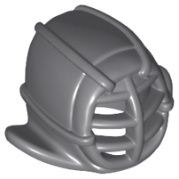 Mask, Kendo [PLAIN] in Dark Bluish Gray