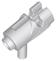 Launcher, Weapon Gun / Blaster / Shooter Mini in Light Bluish Gray
