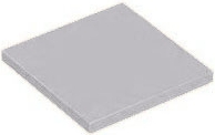 Tile 4 x 4 in Light Bluish Gray