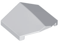 Brick Sloped 33° 2 x 2 Double / Inverted in Light Bluish Gray