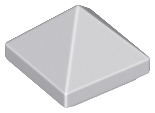 Brick Sloped 45° 1 x 1 x 2/3 Quadruple Convex [Pyramid] in Light Bluish Gray