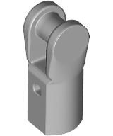 Bar Holder with Hole and Bar Handle in Light Bluish Gray