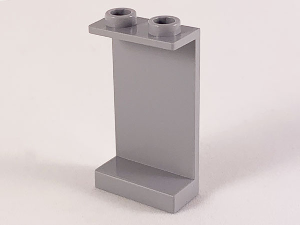 Panel 1 x 2 x 3 [Hollow Studs] in Light Bluish Gray