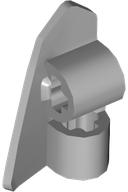 Technic Panel Fairing #8 3L Very Small Smooth, Side B in Light Bluish Gray