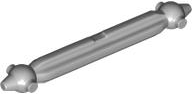 Technic Axle 5L with 2 CV Joints in Light Bluish Gray