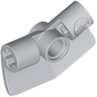 Technic Panel Fairing 2 x 3 x 1 #3 Angled 157.5° in Light Bluish Gray