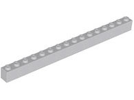 Brick 1 x 16 in Light Bluish Gray