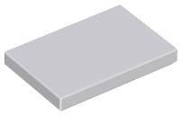 Tile 2 x 3 in Light Bluish Gray