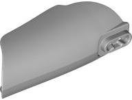 Large Figure Limb Cover, Armor with Ball Joint Socket and 2 Holes [Plain] in Light Bluish Gray