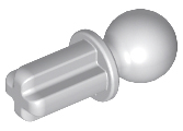 Technic Axle Towball in Light Bluish Gray