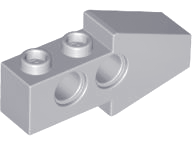 Technic Slope Short (Wing Front) in Light Bluish Gray