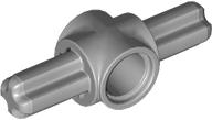 Technic Pin Connector Hub with 2 Axles in Light Bluish Gray