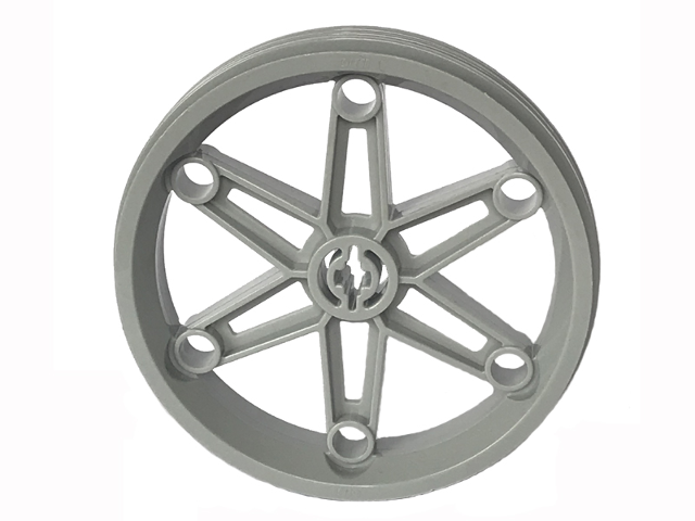 Wheel 61.6 x 13.6 Motorcycle in Light Bluish Gray