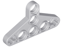 Technic Beam Triangle Thin [Type I] in Light Bluish Gray