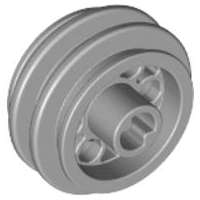 Wheel Rim 24 x 14 VR with Center Axle Hole in Light Bluish Gray