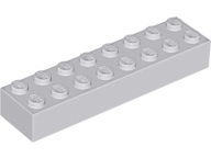 Brick 2 x 8 in Light Bluish Gray