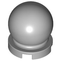 Equipment Crystal Ball Globe 2 x 2 x 2 in Light Bluish Gray