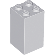 Brick 2 x 2 x 3 in Light Bluish Gray