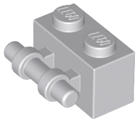 Brick Special 1 x 2 with Handle in Light Bluish Gray
