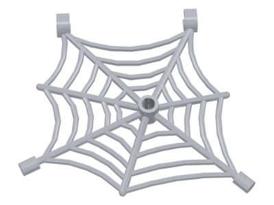 Insect Accessory, Spider Web in Light Bluish Gray