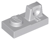 Hinge Plate 1 x 2 Locking with 1 Finger On Top in Light Bluish Gray