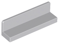 Panel 1 x 4 x 1 with Rounded Corners [Thin Wall] in Light Bluish Gray