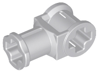 Technic Axle Connector with Axle Hole in Light Bluish Gray