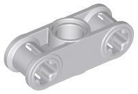 Technic Axle and Pin Connector Perpendicular 3L with Centre Pin Hole in Light Bluish Gray