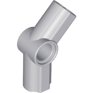 Technic Axle and Pin Connector Angled #4 - 135° in Light Bluish Gray