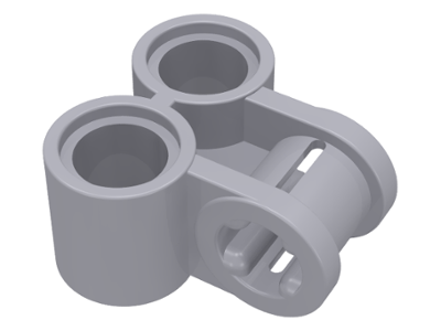 Technic Axle and Pin Connector Perpendicular Double in Light Bluish Gray