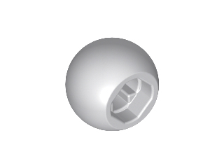 Technic Ball Joint in Light Bluish Gray