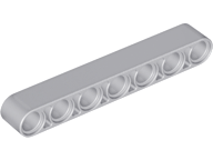 Technic Beam 1 x 7 Thick in Light Bluish Gray