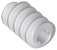 Technic Worm Gear Type 2 in Light Bluish Gray