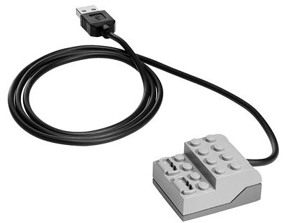 Hub, USB, We-Do in Light Bluish Gray