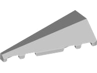 Brick Wedged, Sloped 2 x 5 Left in Light Bluish Gray