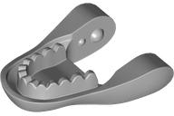 Animal Body Part, Dinosaur, Brachiosaurus Lower Jaw with Teeth [Plain] in Light Bluish Gray