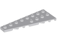 Wedge Plate 8 x 3, 8° Left in Light Bluish Gray