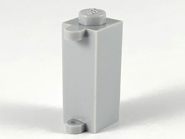 Brick Special 1 x 1 x 2 with Shutter Holder in Light Bluish Gray