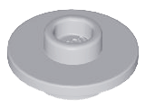 Equipment Cup / Teacup Saucer with Recessed Stud on Top [PLAIN] in Light Bluish Gray