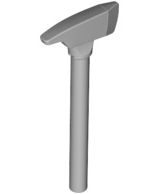 Weapon Axe in Light Bluish Gray