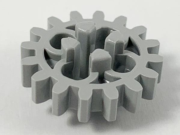 Technic Gear 16 Tooth with Round Holes [Old Style] in Light Bluish Gray