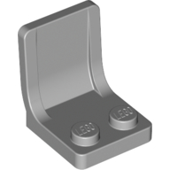 Seat / Chair 2 x 2 in Light Bluish Gray