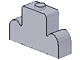 Brick Curved 1 x 4 x 2 Centre Stud Top in Light Bluish Gray