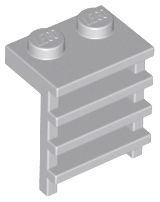 Plate Special 1 x 2 with Ladder in Light Bluish Gray